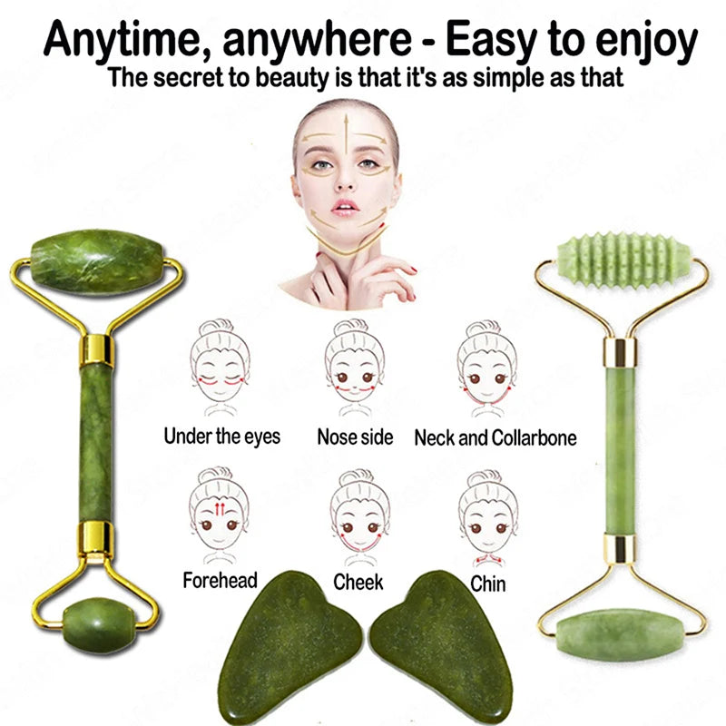 Gua sha face massager/roller